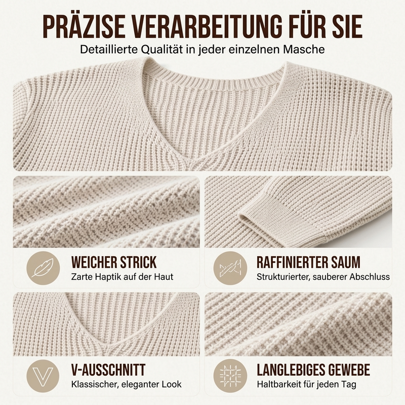 📢🎉50%Rabatt!!!🛍️✨Lässiges Rundstrickoberteil für Herren