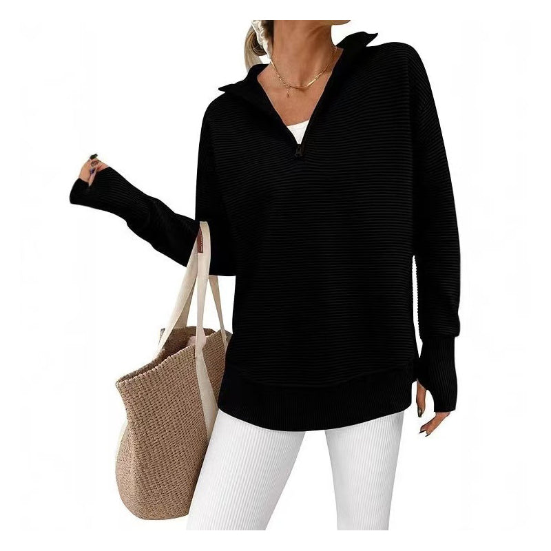 📢📢50%Rabatt!!!🎉✨Damen Viertel-Zip Pullover
