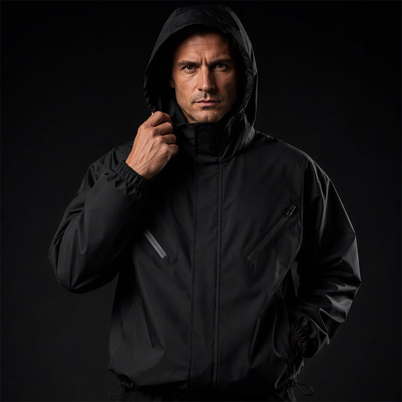 🔥 50% Rabatt – nur heute! 🎉 Stilvolle winddichte Kapuzenjacke für Herren