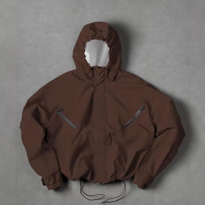 🔥 50% Rabatt – nur heute! 🎉 Stilvolle winddichte Kapuzenjacke für Herren