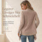 🍂 Lässig & feminin – Langärmeliger Strickcardigan – Weicher Stoff, lockerer Schnitt & vielseitig kombinierbar