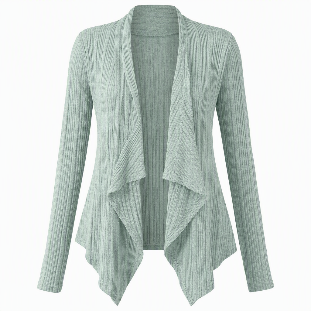 🍂 Lässig & feminin – Langärmeliger Strickcardigan – Weicher Stoff, lockerer Schnitt & vielseitig kombinierbar