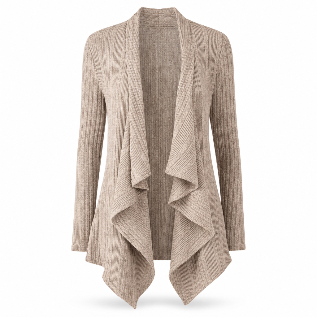 🍂 Lässig & feminin – Langärmeliger Strickcardigan – Weicher Stoff, lockerer Schnitt & vielseitig kombinierbar