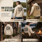 Retro Angel-Grafik Hoodie für Herren, lockere Passung, weiches Sweatshirt aus Baumwollmischung mit Fleece-Futter und Kängurutasche