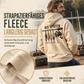Retro Angel-Grafik Hoodie für Herren, lockere Passung, weiches Sweatshirt aus Baumwollmischung mit Fleece-Futter und Kängurutasche