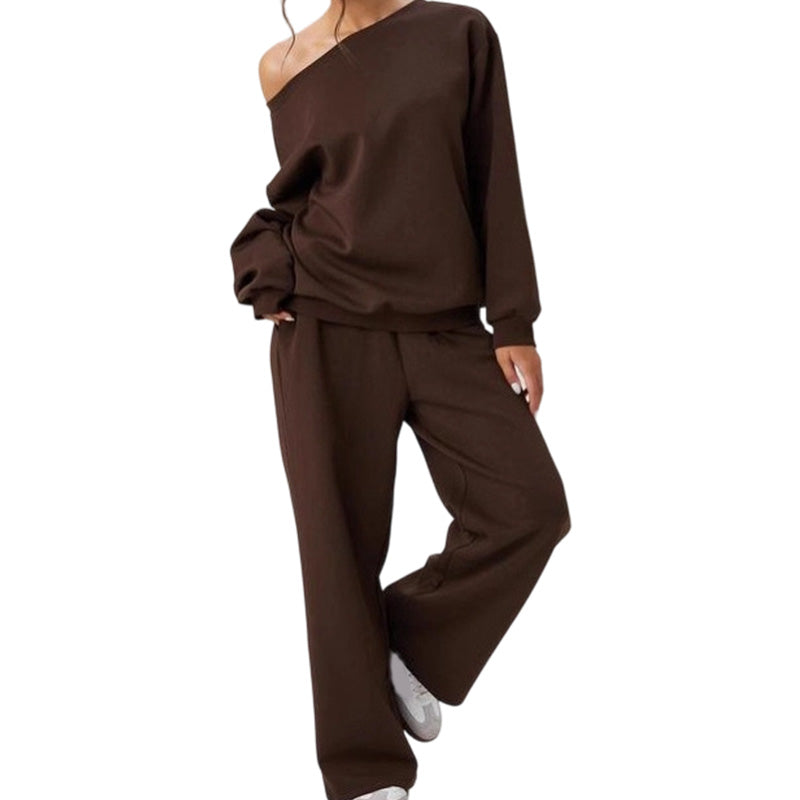 Zweiteiliges Set für Damen: Sweatshirt & Jogginghose