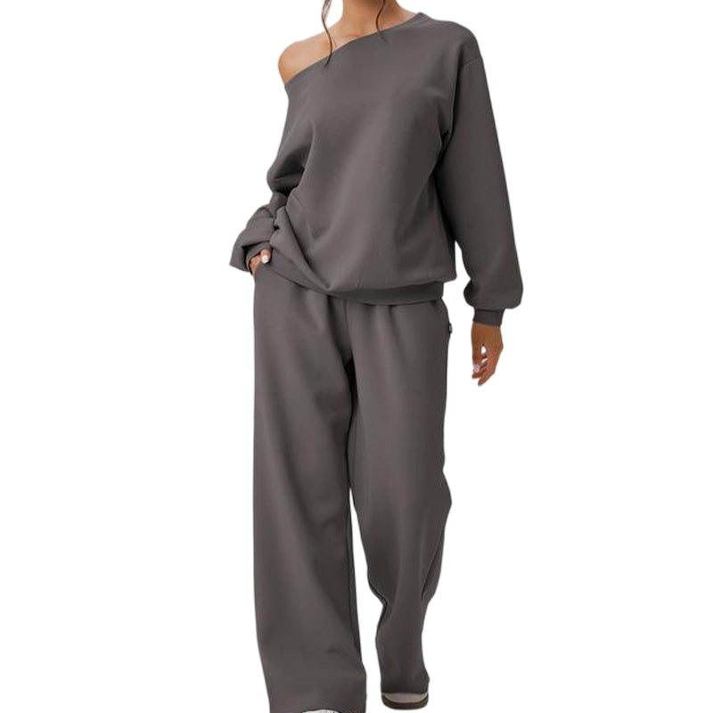 Zweiteiliges Set für Damen: Sweatshirt & Jogginghose
