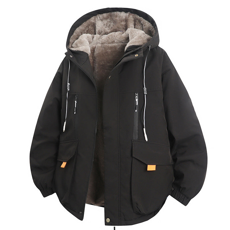 🔥 Nur heute 50 %! Herren Winterparka mit Kapuze & Plüschfutter – Kuschelig, warm & immer passend