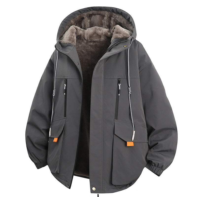 🔥 Nur heute 50 %! Herren Winterparka mit Kapuze & Plüschfutter – Kuschelig, warm & immer passend
