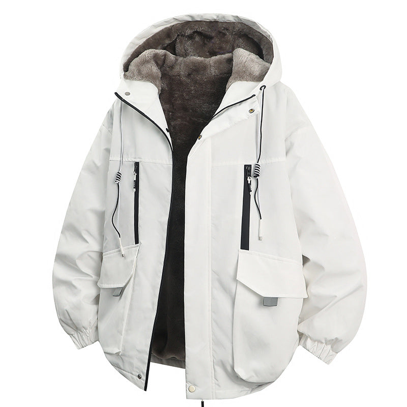 🔥 Nur heute 50 %! Herren Winterparka mit Kapuze & Plüschfutter – Kuschelig, warm & immer passend