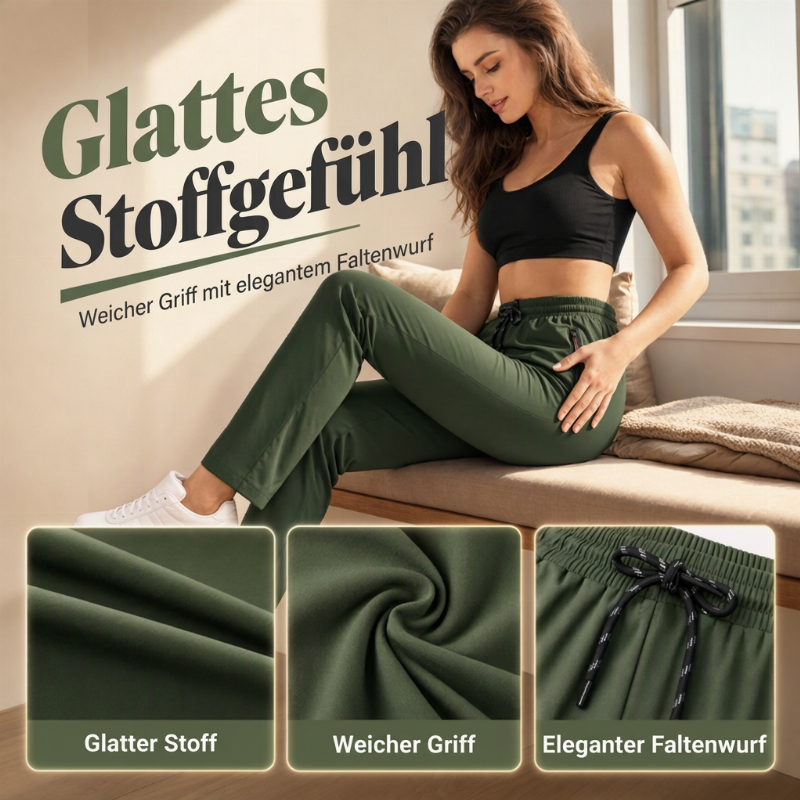 📢🎉50%Rabatt!!!🛍️✨Bequeme, glatte Damen-Hosen für den täglichen Arbeitsweg