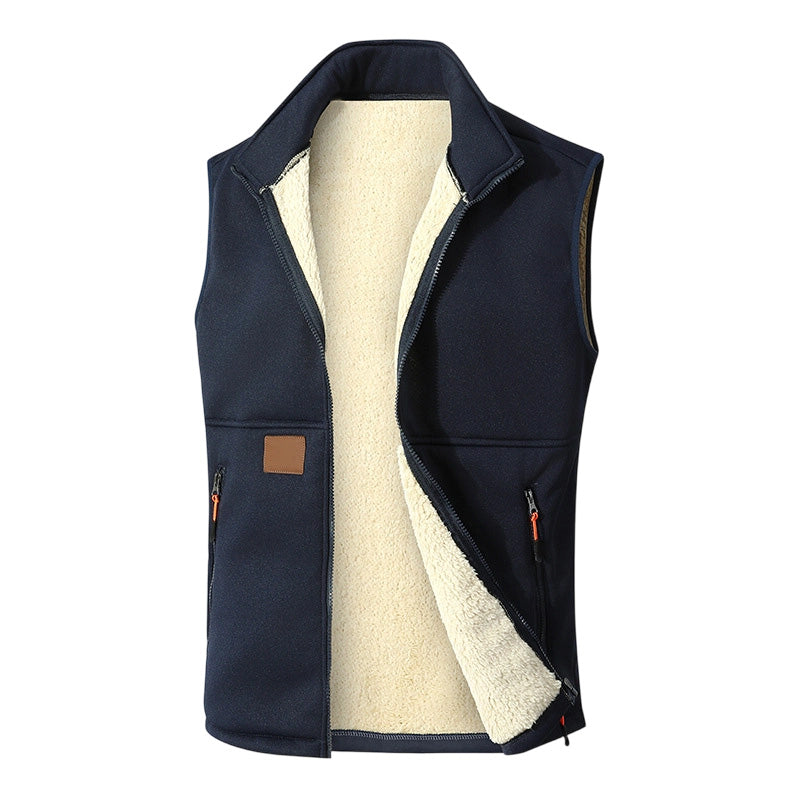❄️ Unisex Winter Weste mit Plüschfutter – Kuschelig, warm & immer passend