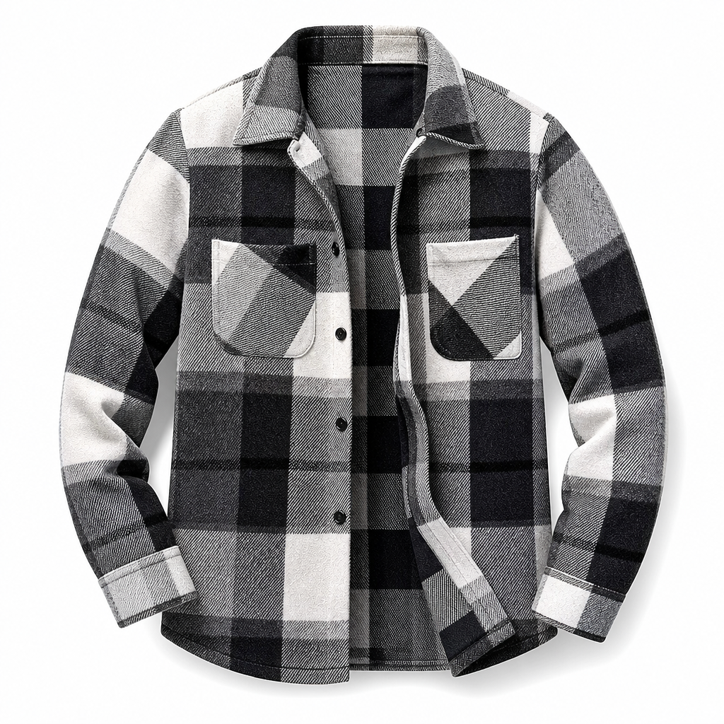 📢🎉50%Rabatt!!!🛍️✨Lässiges kariertes Flanellhemd für Herren