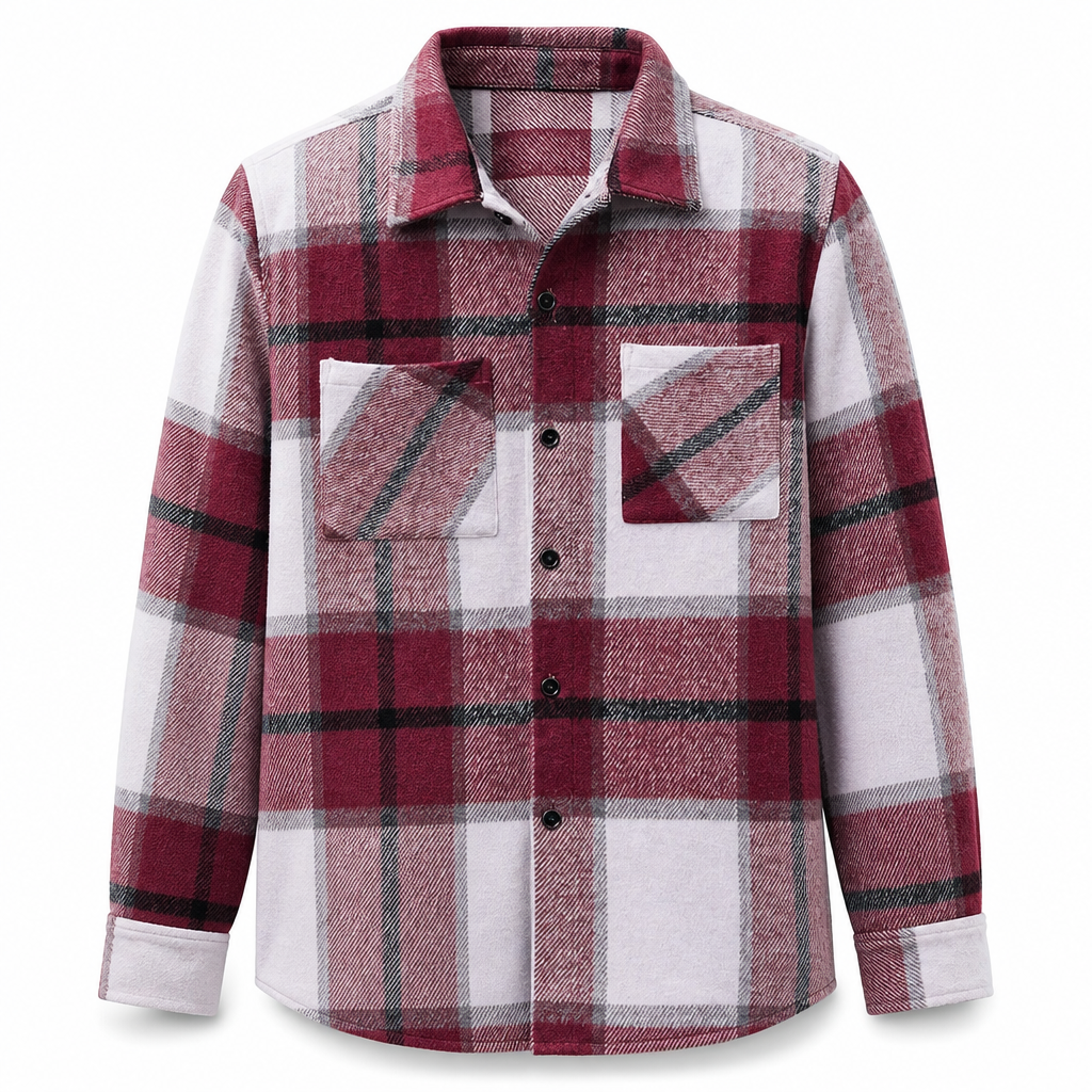 📢🎉50%Rabatt!!!🛍️✨Lässiges kariertes Flanellhemd für Herren