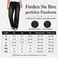 Damen Stretch-Jeans mit hohem Bund und weitem Bein
