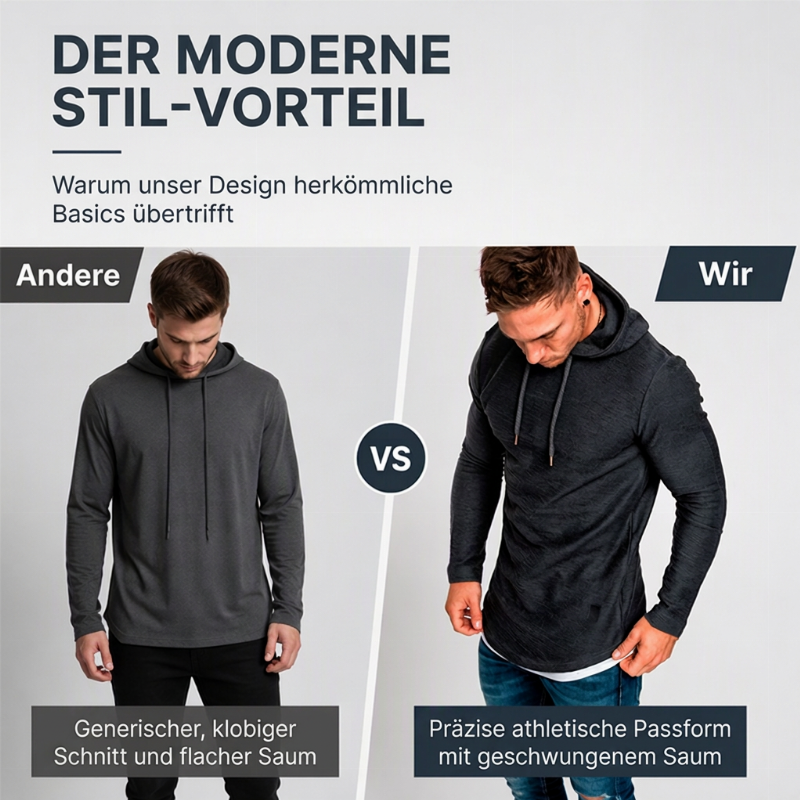📢📢50%Rabatt!!!🎉✨Herren Modern Slim Fit Langarmshirt