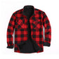 📢📢50%Rabatt!!!🎉✨Wärmflannelhemd Jacke für Herren im Winter Karomuster