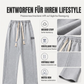 Freizeit-Weitschlag-Jogginghose für Herren mit Taschen