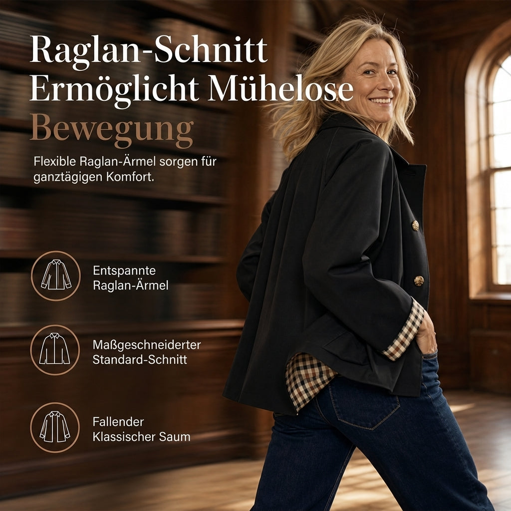 📢🎉50%Rabatt!!!🛍️✨Freizeitmantel für Damen, langärmelig, mit Knopfleiste, für Herbst und Winter