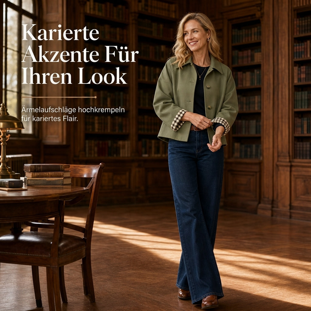 📢🎉50%Rabatt!!!🛍️✨Freizeitmantel für Damen, langärmelig, mit Knopfleiste, für Herbst und Winter
