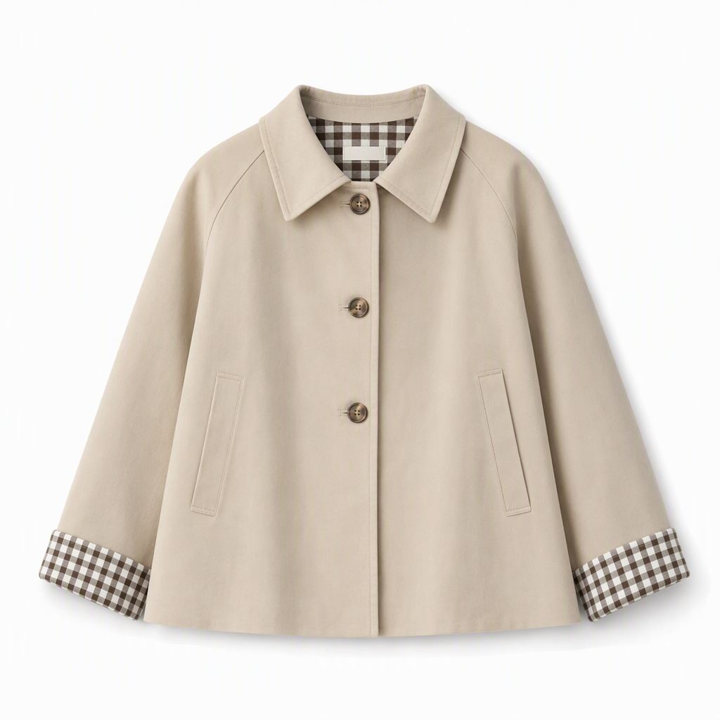 📢🎉50%Rabatt!!!🛍️✨Freizeitmantel für Damen, langärmelig, mit Knopfleiste, für Herbst und Winter