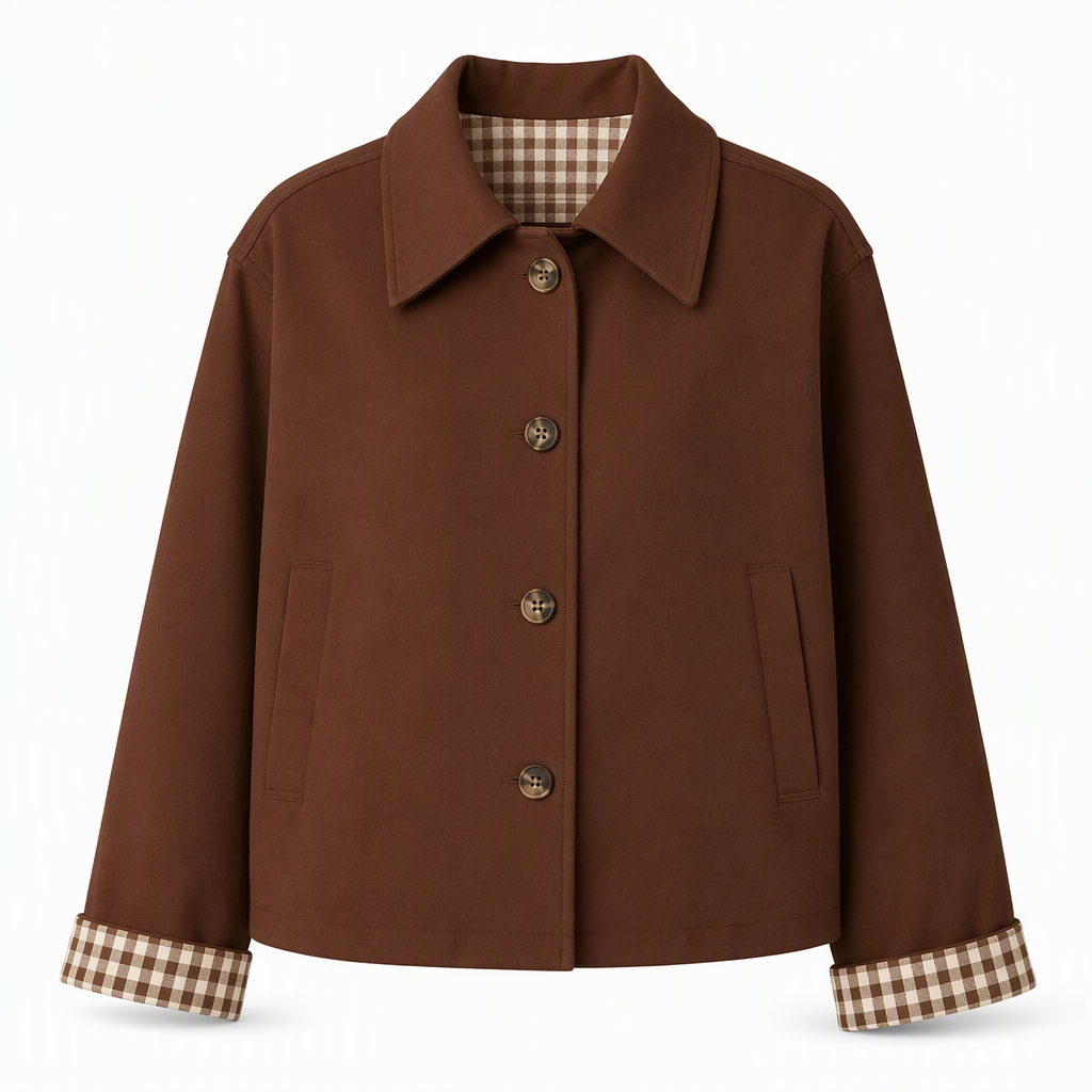📢🎉50%Rabatt!!!🛍️✨Freizeitmantel für Damen, langärmelig, mit Knopfleiste, für Herbst und Winter