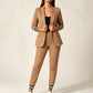 📢🎉50%Rabatt!!!🛍️✨Damen-Set aus offenem Blazer und Hose