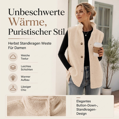 📢🎉50%Rabatt!!!🛍️✨Damen Freizeit Sherpa Warmweste