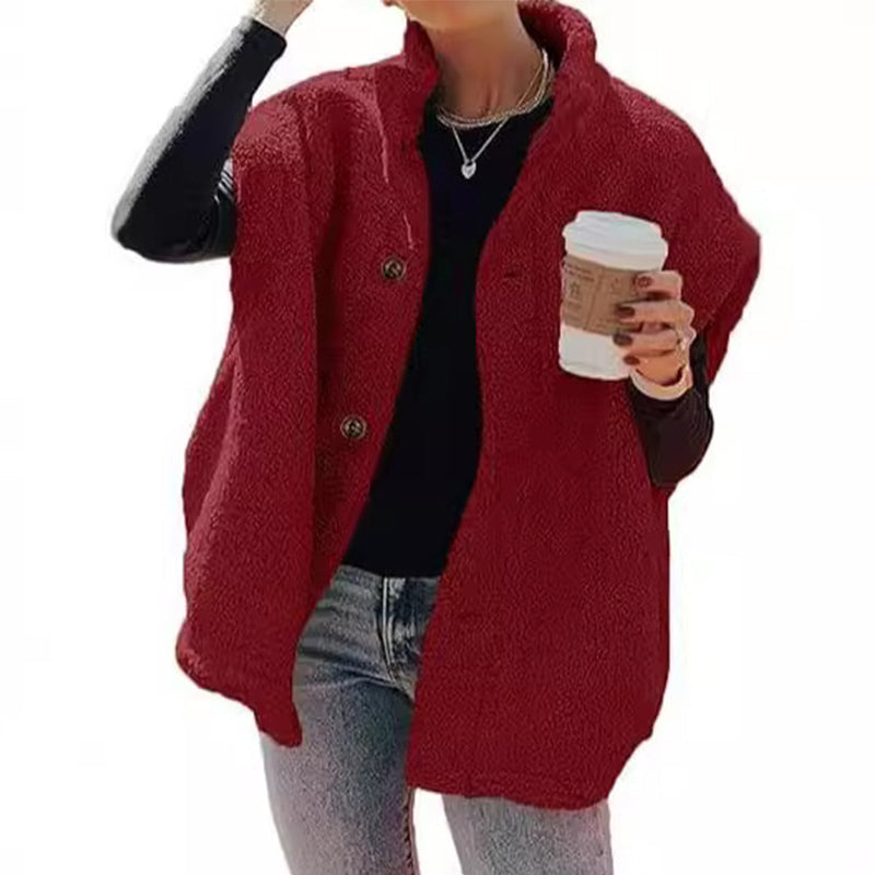 📢🎉50%Rabatt!!!🛍️✨Damen Freizeit Sherpa Warmweste