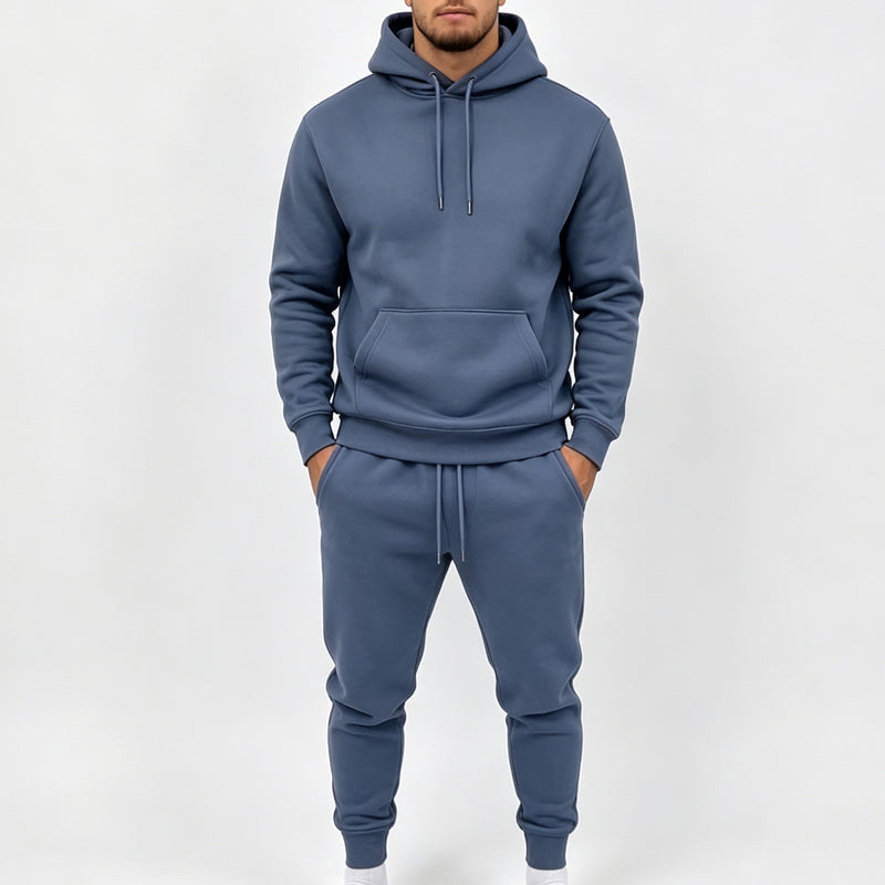 📢🎉50%Rabatt!!!🛍️✨Herren Kapuzen-Sweatshirt und Sweatpants zweiteiliges Trainingsanzug-Set