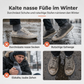 Wasserdichte Winterstiefel für Damen, warme wattierte Schlupfschuhe mit verstecktem Keilabsatz, rutschfeste, weiche Sohle, bequeme Freizeit-Wanderschuhe