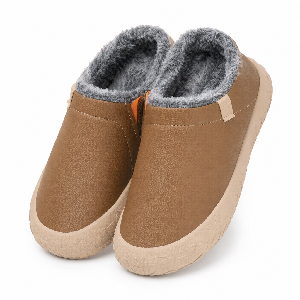 Wasserdichte Winterstiefel für Damen, warme wattierte Schlupfschuhe mit verstecktem Keilabsatz, rutschfeste, weiche Sohle, bequeme Freizeit-Wanderschuhe