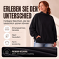 Legeres Damen-Sweatshirt mit Stehkragen
