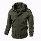 Herren Outdoor winddichte Kapuzenjacke