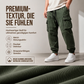 Herren Cargohose mit mehreren Taschen, Jogging-Stil