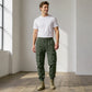 Herren Cargohose mit mehreren Taschen, Jogging-Stil