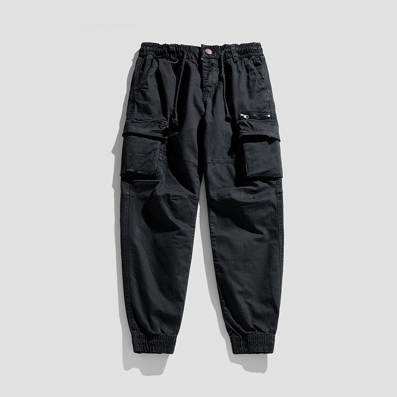 Herren Cargohose mit mehreren Taschen, Jogging-Stil