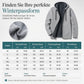 Herren Winter Strickjacke mit Kapuze, kariert, mit Fleecefutter, dicker Mantel mit langen Ärmeln