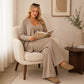Damen 3-teiliges Strick-Loungewear-Set