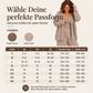 Damen 3-teiliges Strick-Loungewear-Set