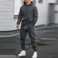 Freizeit 2-teiliges Set für Herren mit Hoodie und Jogginghose