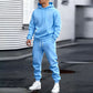 Freizeit 2-teiliges Set für Herren mit Hoodie und Jogginghose