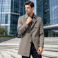 Lässiger Einreiher-Trenchcoat für Herren