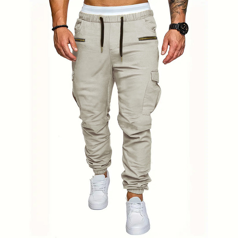 👖 Herren Freizeit Schmalzulauf Cargohose – Lässig, bequem & immer passend – Jetzt 50% Rabatt!