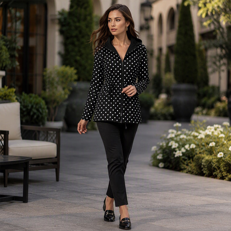 📢🎉50%Rabatt!!!🛍️✨Wendbare Kapuzenjacke mit Leopardenmuster für Damen