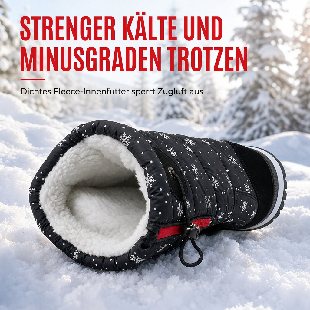📦 Täglich 500+ Pakete versendet – der Wahnsinn! Damen Winter Hochstiefel Wasserdicht Rutschfest Outdoor Schnee-Stiefel mit Dick Plüschfutter und Dicke Sohle