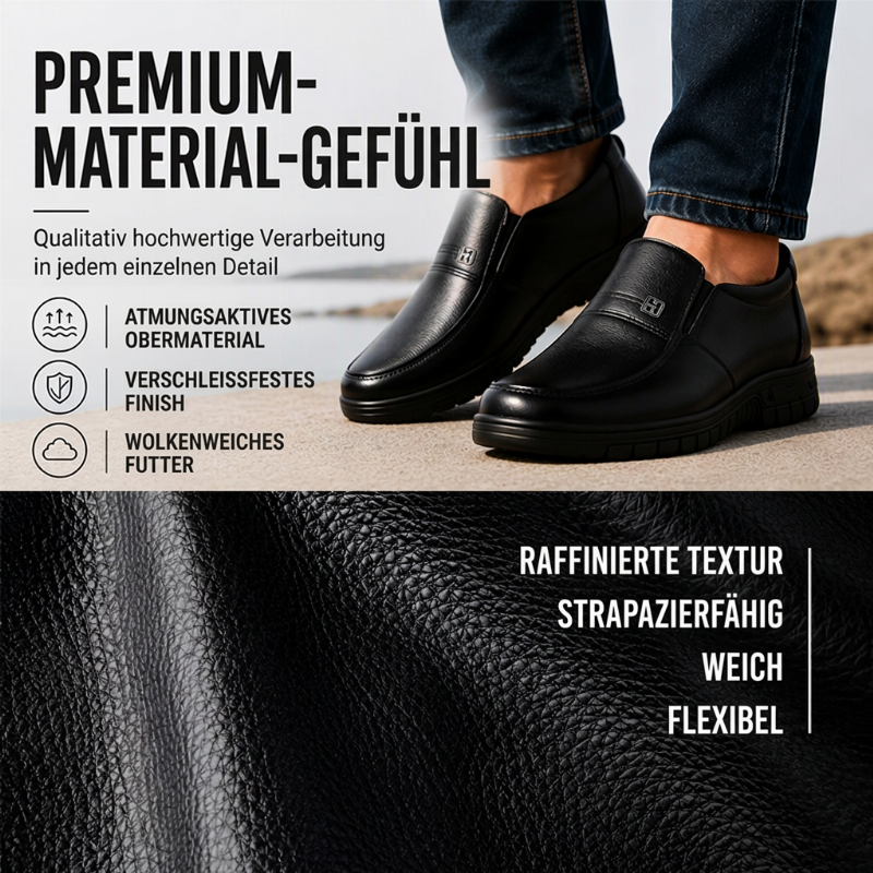 🔁 1000+ echte Bewertungen – durchweg positiv! Herren-Freizeitschuhe, leicht und schlupfbar