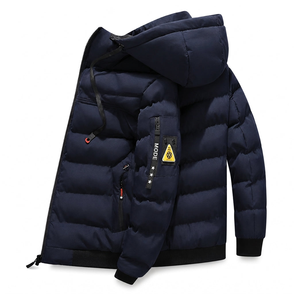 📢🎉50%Rabatt!!!🛍️✨Wendbare warme Kapuzenjacke für Herren