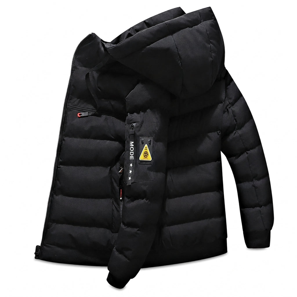 📢🎉50%Rabatt!!!🛍️✨Wendbare warme Kapuzenjacke für Herren