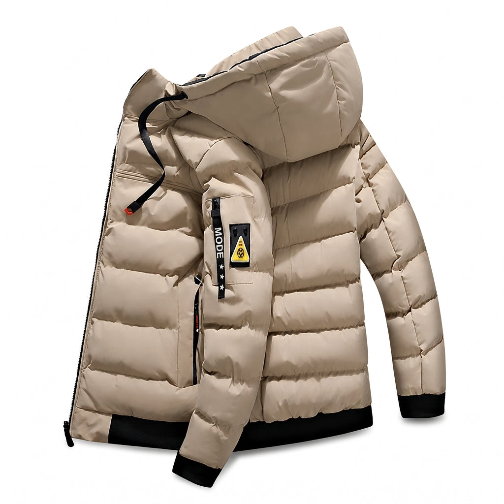 📢🎉50%Rabatt!!!🛍️✨Wendbare warme Kapuzenjacke für Herren